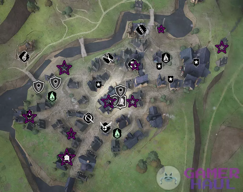 All Hogwarts Legacy Demiguise Statue Locations In Hogsmeade With Map