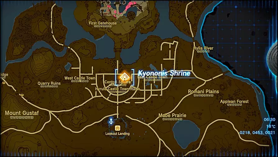 3rd Best Shrine to complete in Zelda Tears of the Kingdom: Kynosis Shrine location