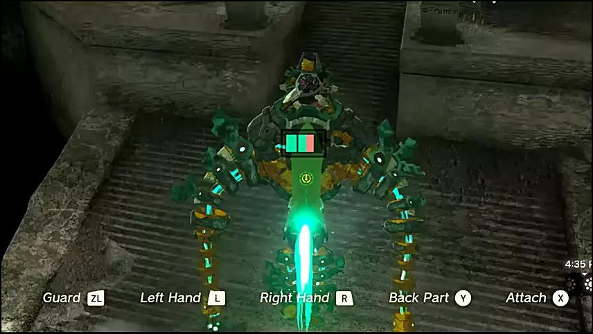 Mineru's Construct Rocket attachment in Zelda: Tears of the Kingdom (TotK)