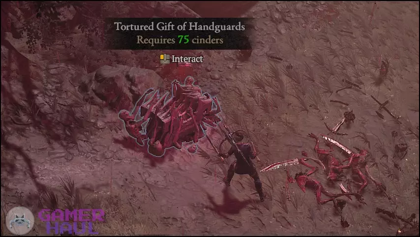 Tortured Gift of Handguards Helltide Chest in Diablo 4 (D4)