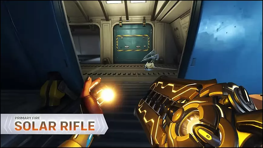 Overwatch 2 Illari Solar Rifle Primary Fire Screenshot