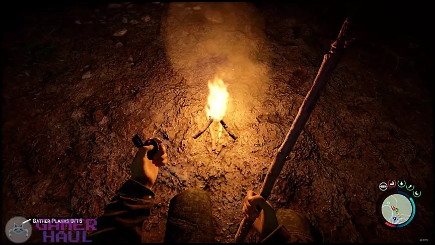 Burning Campfire in Sons of the Forest