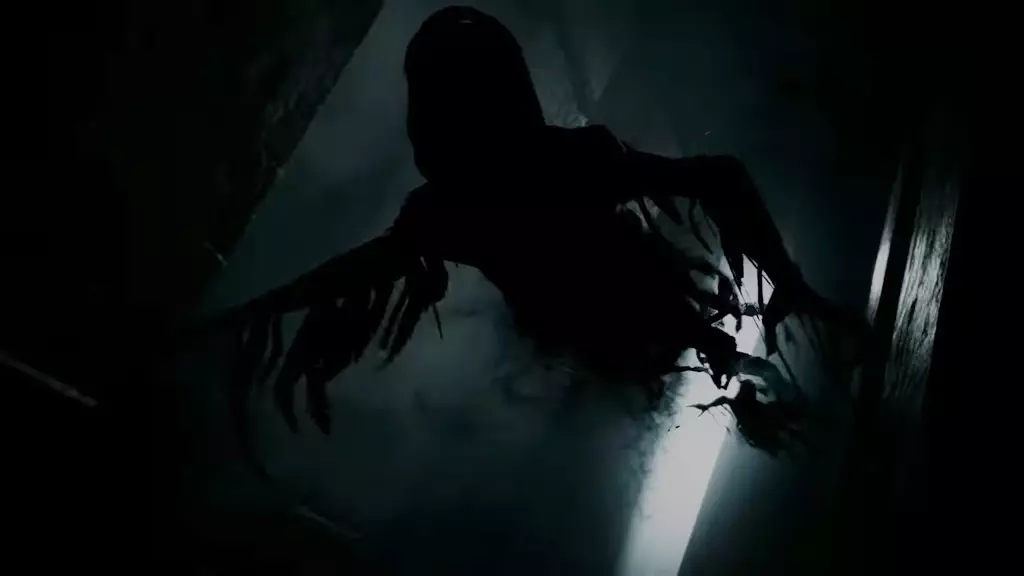 Silhouette of a Dementor in Hogwarts Legacy