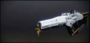 New Briar's Contempt Linear Fusion Rifle in Destiny 2 with the Calus's Selected Shader