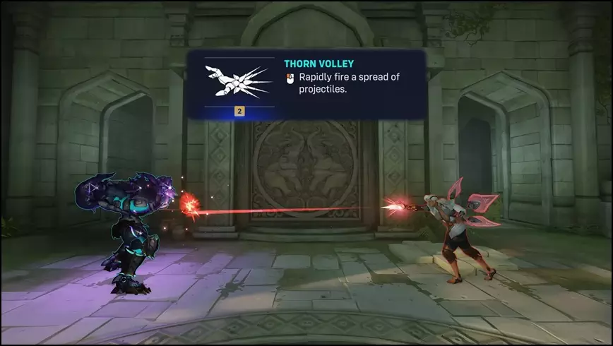 Lifeweaver thorn volley ability screenshot