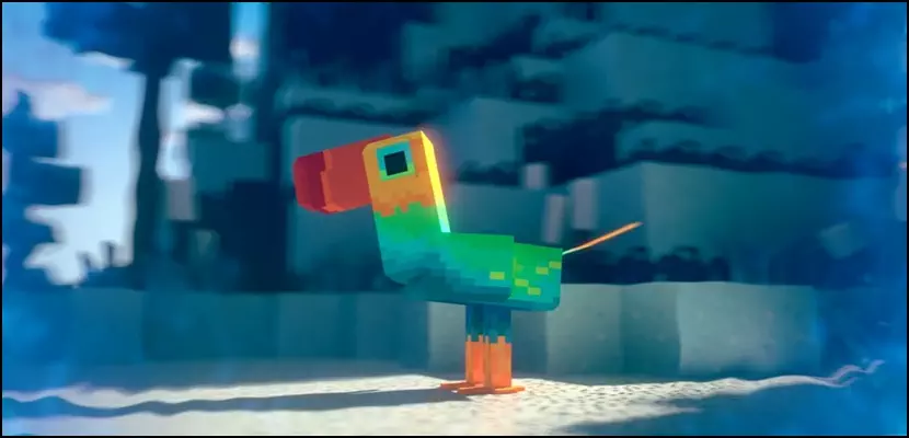 Picture of Big Beak, a mount in Minecraft Legends