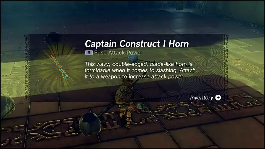 In-Isa Shrine Second Reward: Captain Construct I Horn