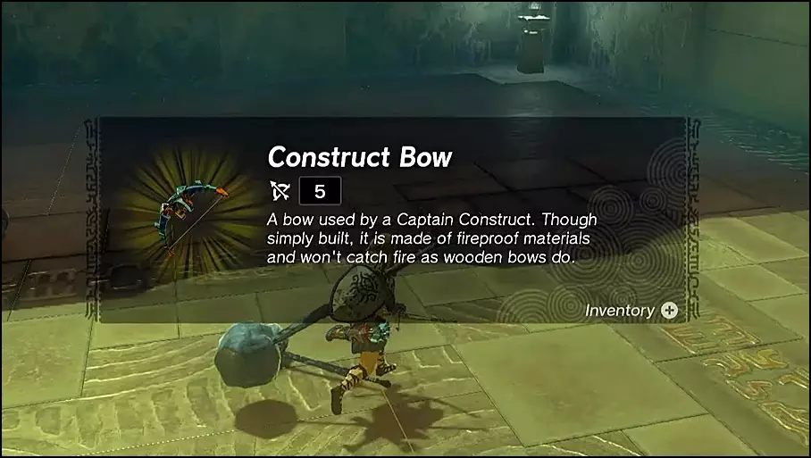 In-Isa Shrine First Reward: Construct Bow
