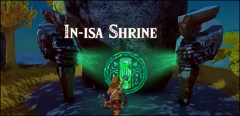 The Entrance of the In-Isa Shrine in The Legend of Zelda Tears of the Kingdom