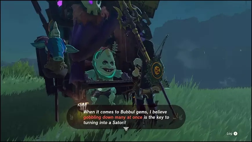 Koltin the Monster Armor Vendor in The Legend of Zelda: Tears of the Kingdom (TOTK)