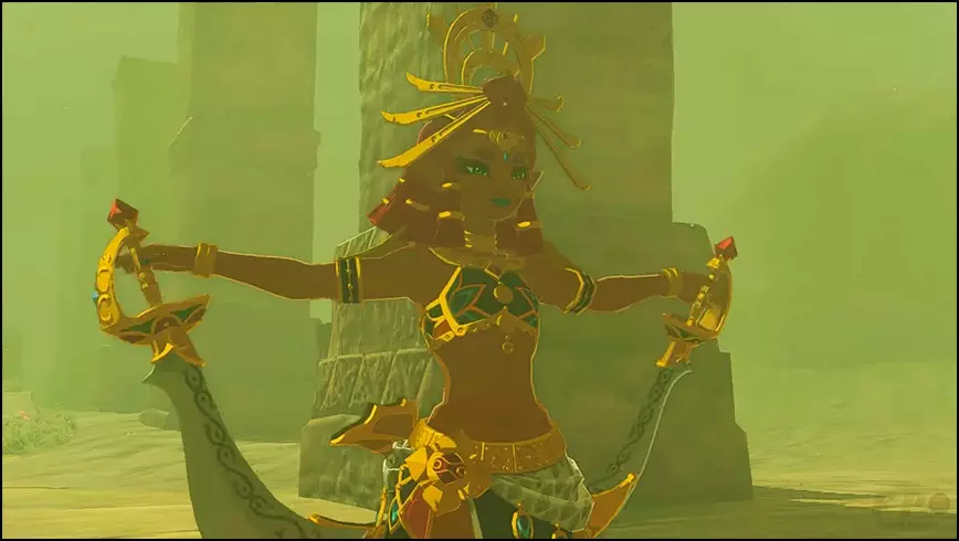 Riju of Gerudo Town in The Legend of Zelda: Tears of the Kingdom