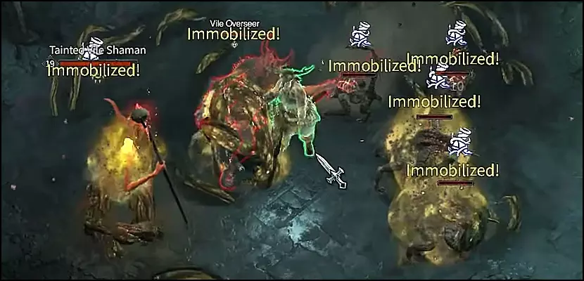 Immobilized Effect SS in Diablo 4 (D4)