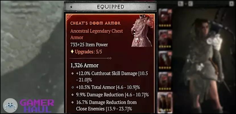 Best Rogue Chest Armor in Diablo 4