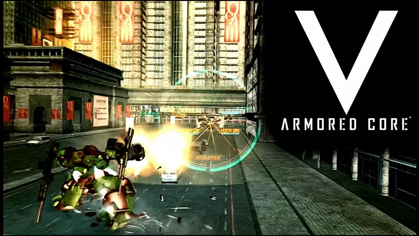 PlayStation 3 Screenshot of a Previous Armored Core Game