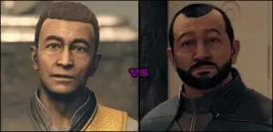 Mayor Cartwright vs Frank Langston in Last Will and Testament Mission of Starfield