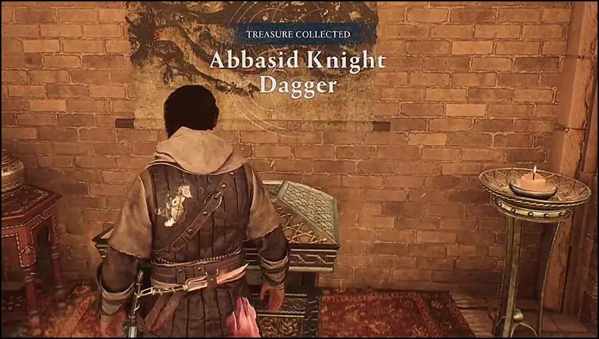 Abbasid Knight Dagger 2nd Upgrade Schematic Chest in Assassin