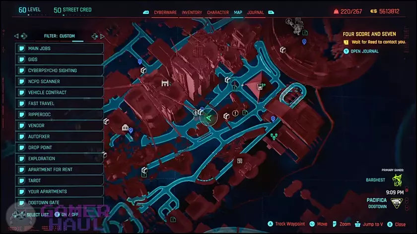 Kyubi x-MOD2  Weapon Map Location in Cyberpunk 2077: Phantom Liberty