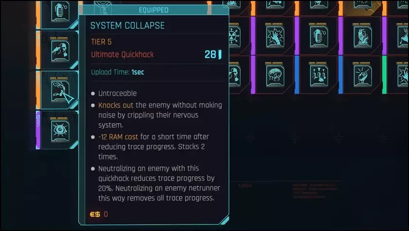 System Collapse Ultimate Quickhack in Cyberpunk 2077: Phantom Liberty
