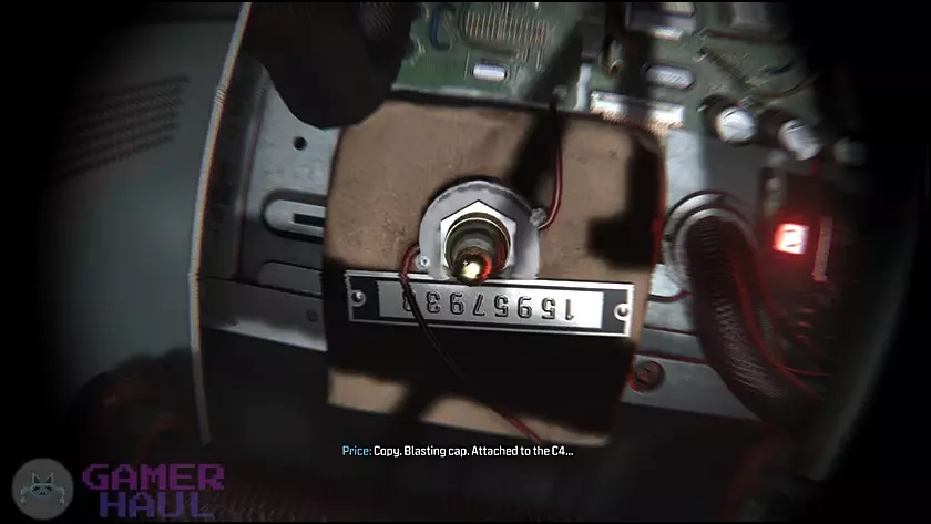 Serial Number on the Blasting Cap of the C4 in Call of Duty Modern Warfare 3