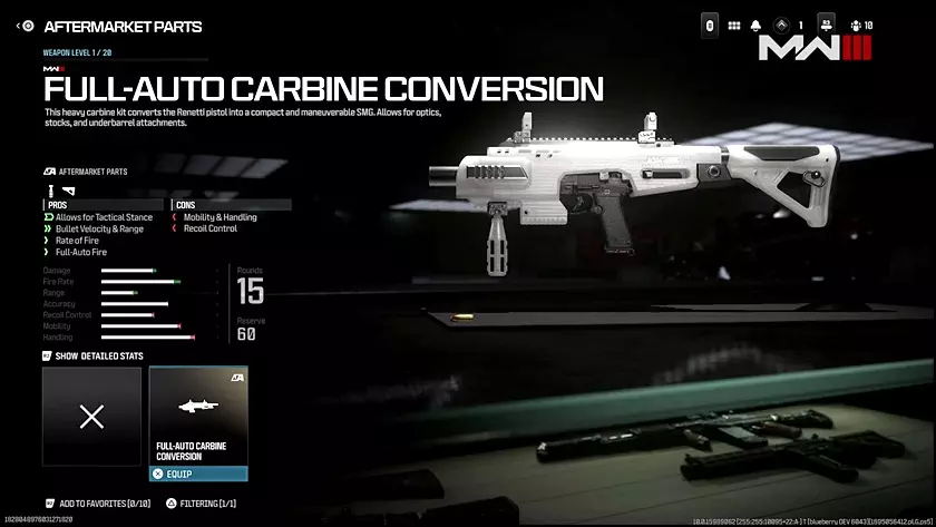 List of All Aftermarket Parts at Release in
 Call of Duty: Modern Warfare 3