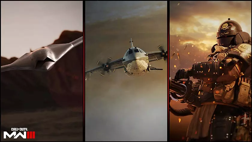 Advanced UAV, Chopper Gunner and Juggernaut Killstreaks in Call of Duty: Modern Warfare 3