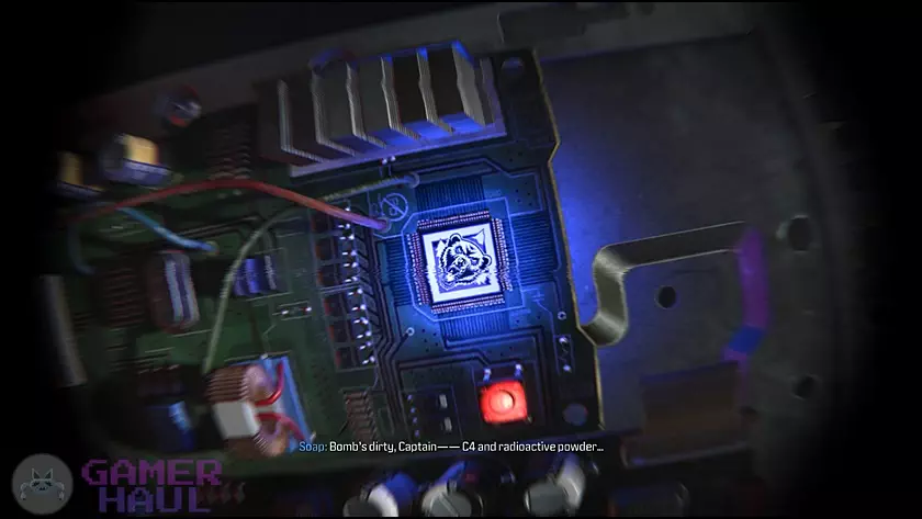 Bomb Manufacturer Logo in Trojan Horse (COD MW3)