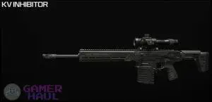 KV Inhibitor Sniper Rifle COD: MW3