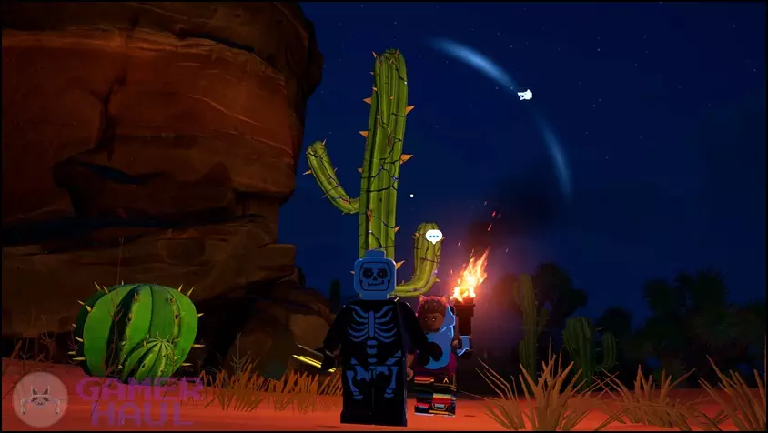 Chopping Cactii in the Dry Valley biome gives Flexwood in LEGO Fortnite.