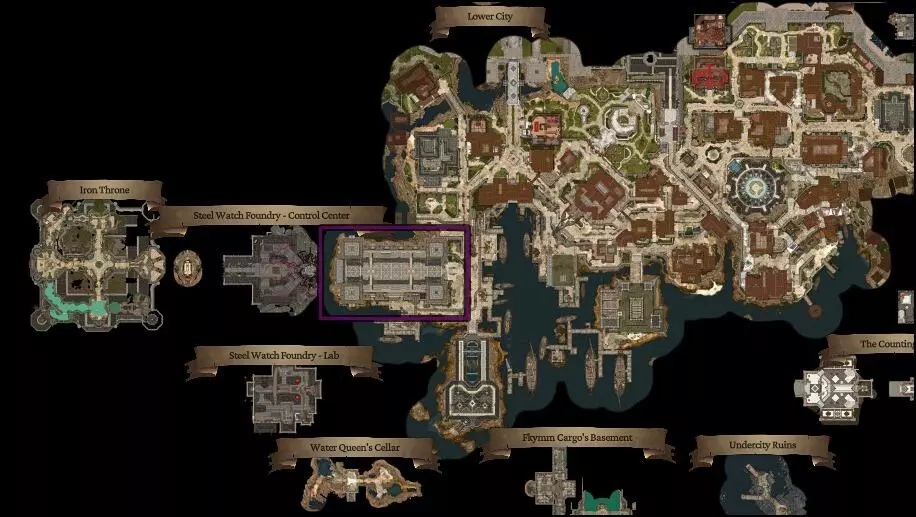 Baldurs Gate 3 map location where the Hellfire Engine Crossbow can be crafted