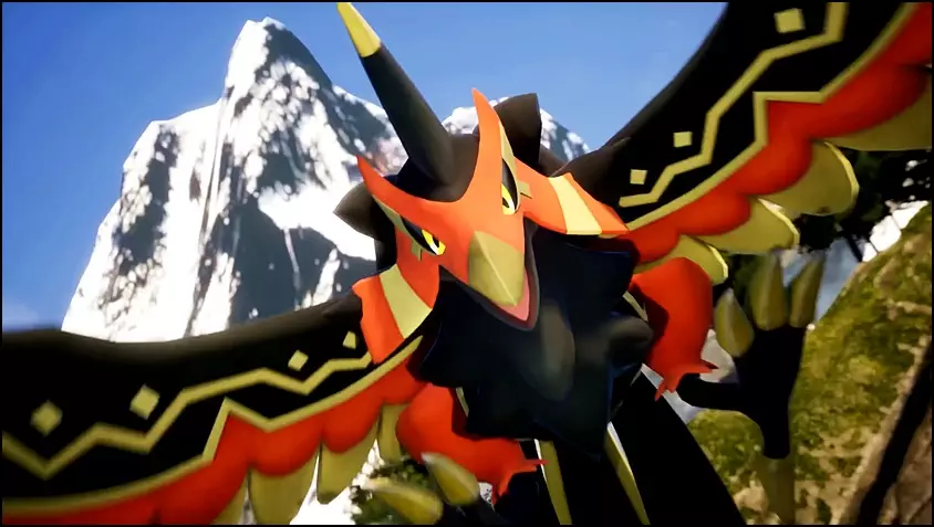 Close-up image of Faleris, a bird-type flying Pal who is featured as the 4th Tower Boss FIght alongside Marcus in Palworld.