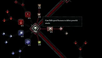 Necromancer Core Skills that use Essence resource in Diablo 4 Skill Tree
