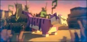 Picture of Regal Tiger, a mount in Minecraft Legends