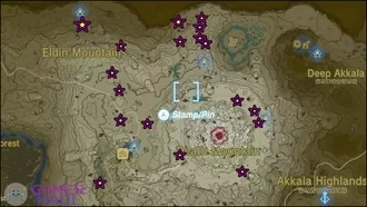 Rock Octorok Locations Map Zelda Tears of the Kingdom