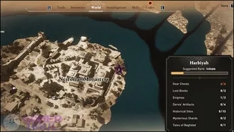 A Holy Hoard Enigma Solution Map Location in Assassin