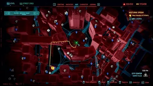 Rebecca's Shotgun Location in Cyberpunk 2077