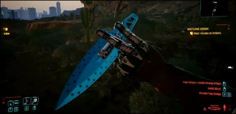 Cyberpunk 2077 How To Get The Iconic Blue Fang Throwing Knife Gamer Haul 7338