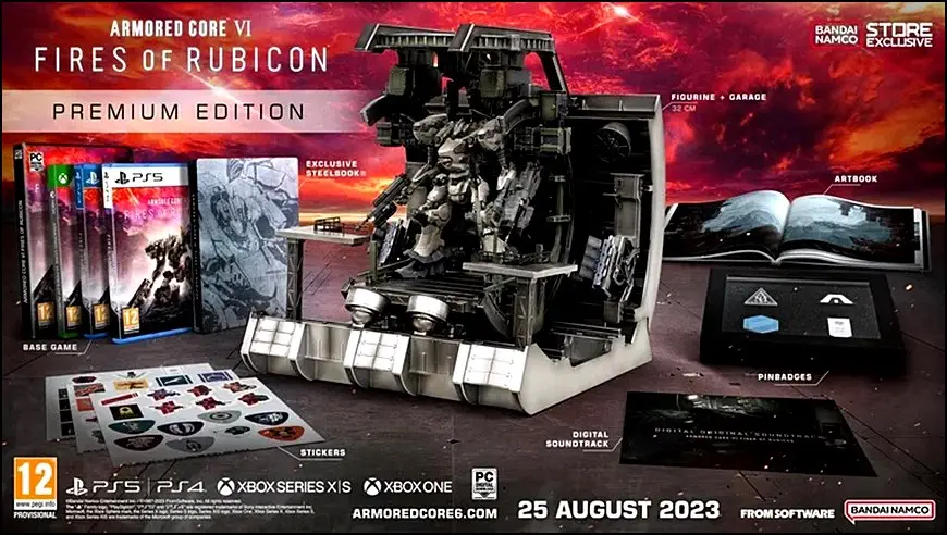 Armored Core 6 Premium Edition from Bandai Namco does not include Early Access