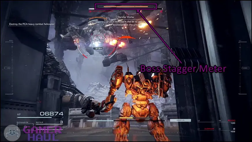 Boss Stagger Meter Armored Core 6