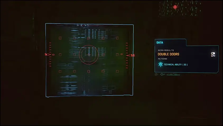 Hacking Double Doors to Get Errata Thermal Katana in Cyberpunk 2077