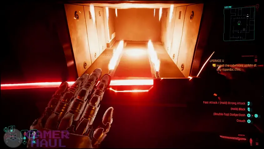 Showcasing the Errata Thermal Katana in Cyberpunk 2077